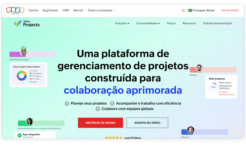 2. Zoho Projects