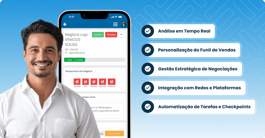 6. Invista em um CRM de vendas