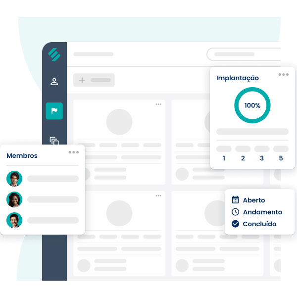 Atendimento interno com mais fluidez e inteligência Atendimento interno com mais fluidez e inteligência