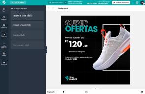 Tela do módulo de Marketing SULTS com gestão de materiais